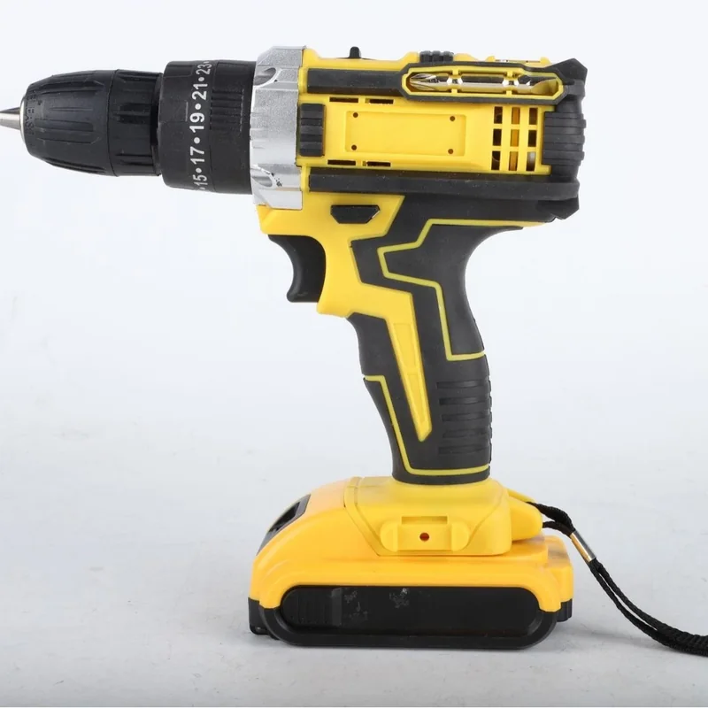 Brushed Cordless Impact Drill, 21 V, 118-Piece Set, view 2